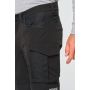 Unisex recycled multi-pocket stretch trousers