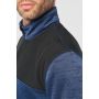 Men's jacket in recycled polytricot material