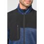 Men's jacket in recycled polytricot material