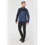 Men's jacket in recycled polytricot material