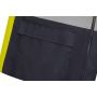 Lined high-visibility vest