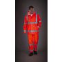 High Visibility Soft Flex Breathable Rain Jacket