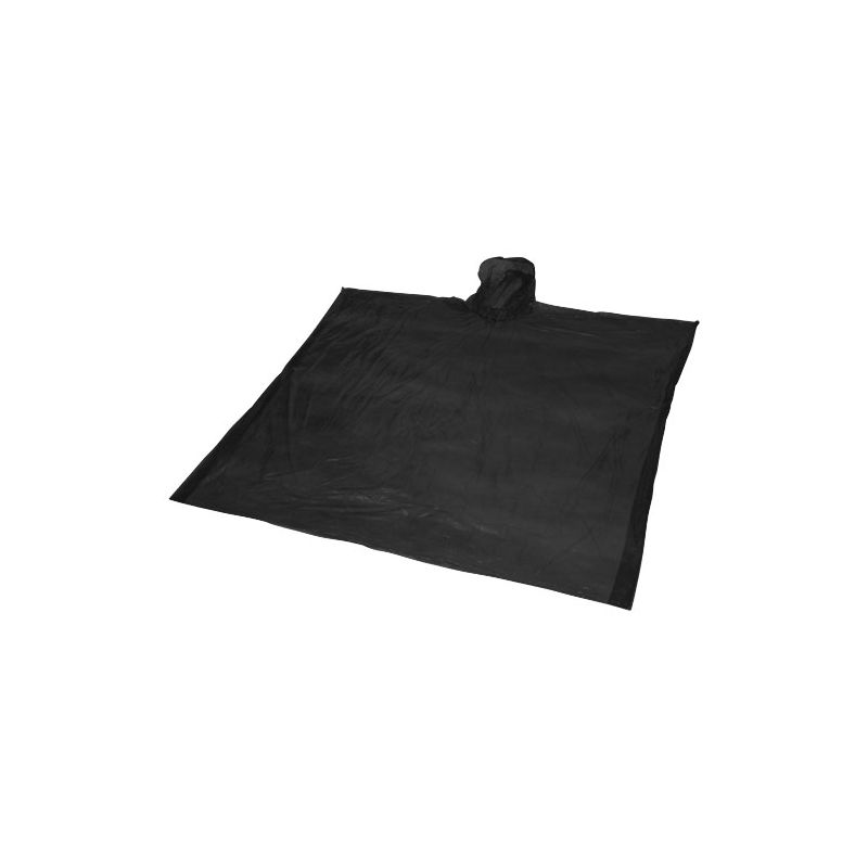 "Ziva" disposable waterproof poncho with pouch
