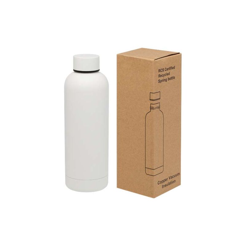 500 ml "Spring" vacuum insulated bottle in RCS certified recycled stainless steel