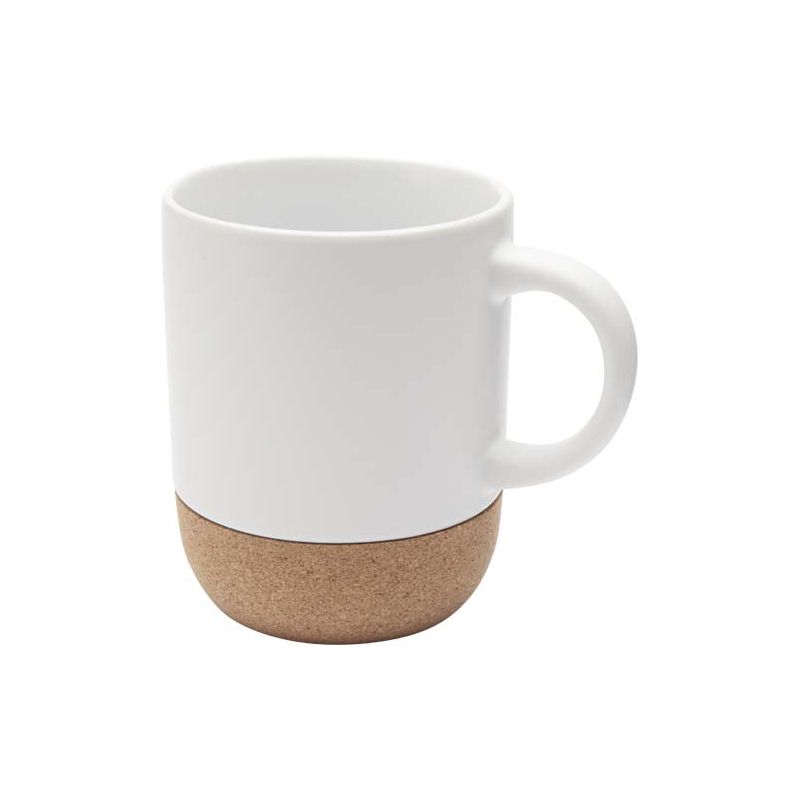 300 ml "Billie" sublimation ceramic mug with cork details