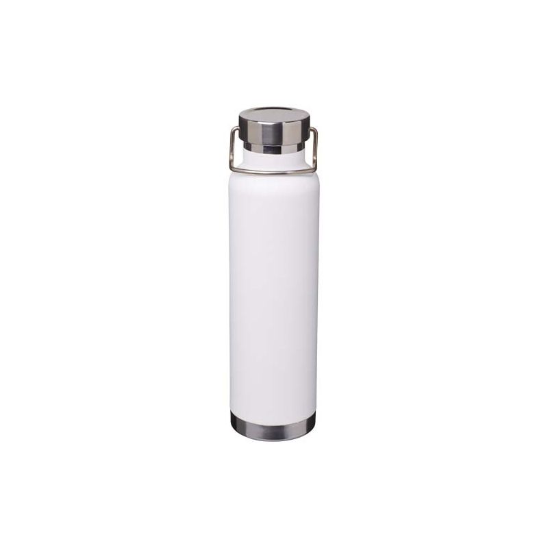 650ml RCS-certified "Thor" recycled stainless steel water bottle with copper vacuum insulation