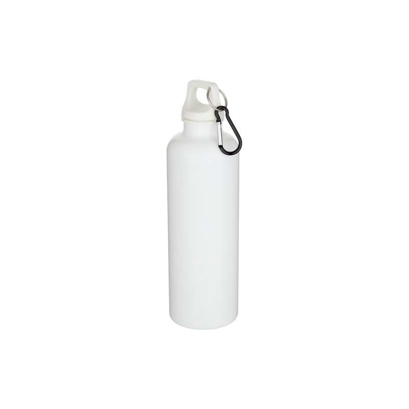 750 ml RCS recycled plastic water bottle Oregon, solid colour, with carabiner