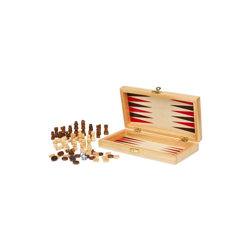 "Mugo" 3-in-1 Wooden Game