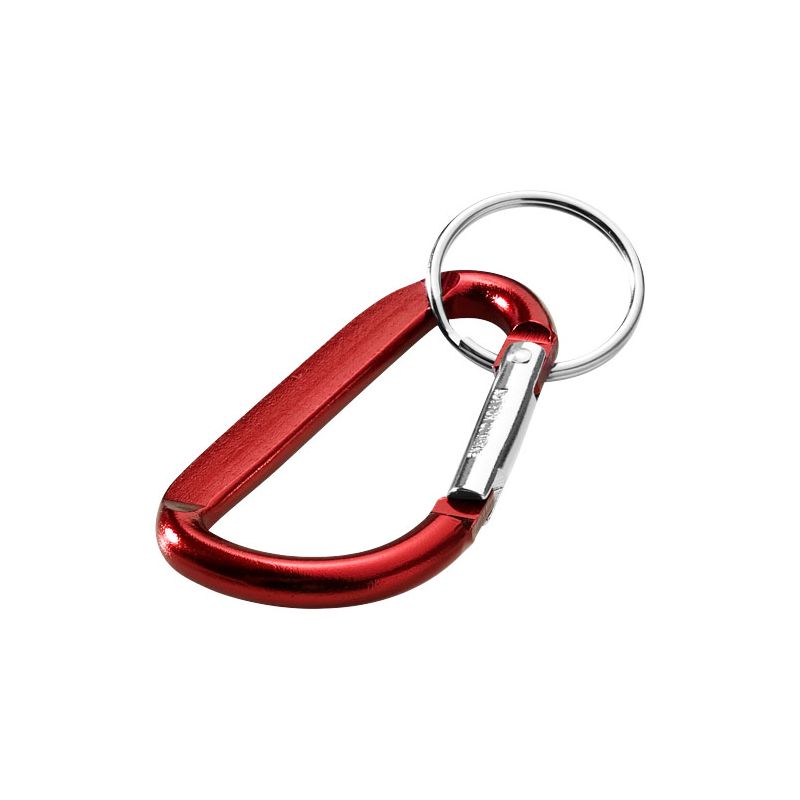 Recycled aluminium RCS carabiner keyring "Timor"