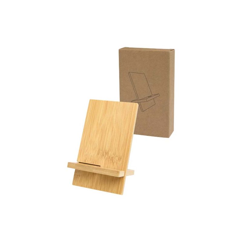 Detachable bamboo mobile phone stand "Ceibo"