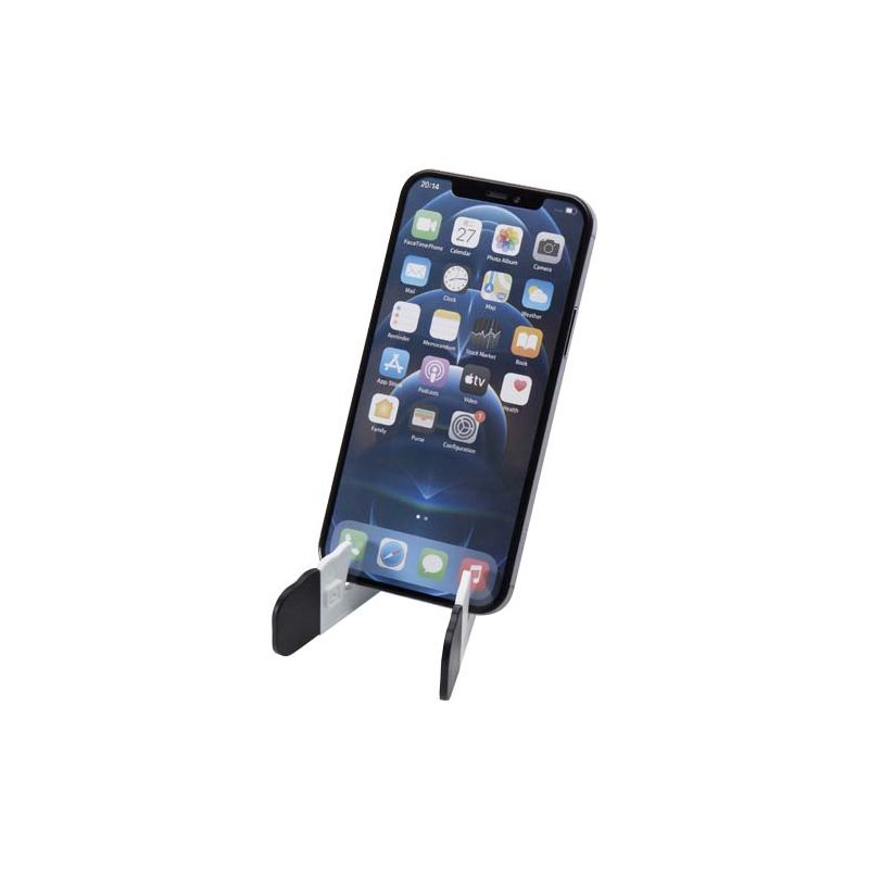 Foldable mobile phone and tablet holder made from recycled plastic "Buna"