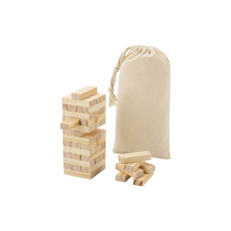 Wooden tower balancing game "Jumble"