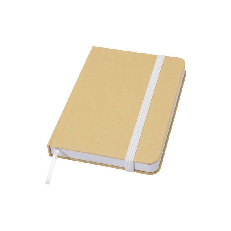 A6 recycled hard cover notebook with plain pages "Reed"