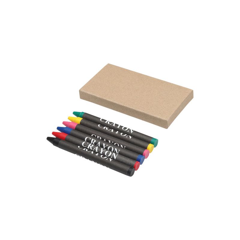 Set of 6 "Ayo" wax crayons
