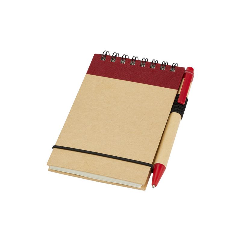 A7 recycled paper notepad with pen "Zuse"