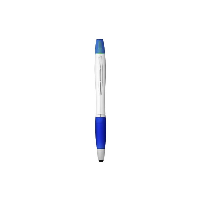 Ballpoint pen with marker and stylus "Nash" (black ink)