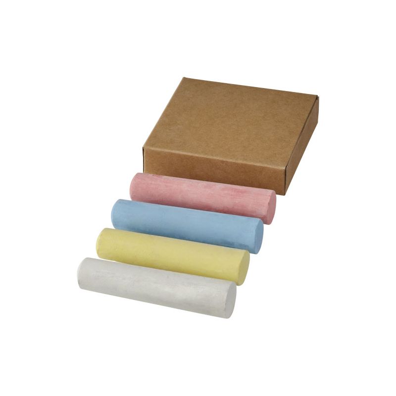Set of 4 "Screech" chalk pieces
