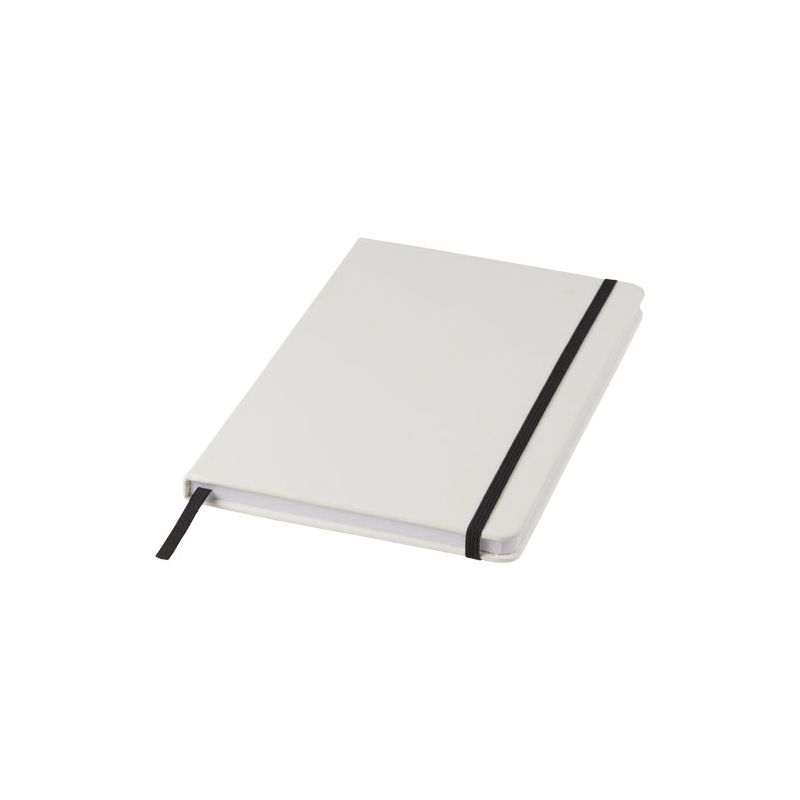 A5 white notepad with coloured "Spectrum" band