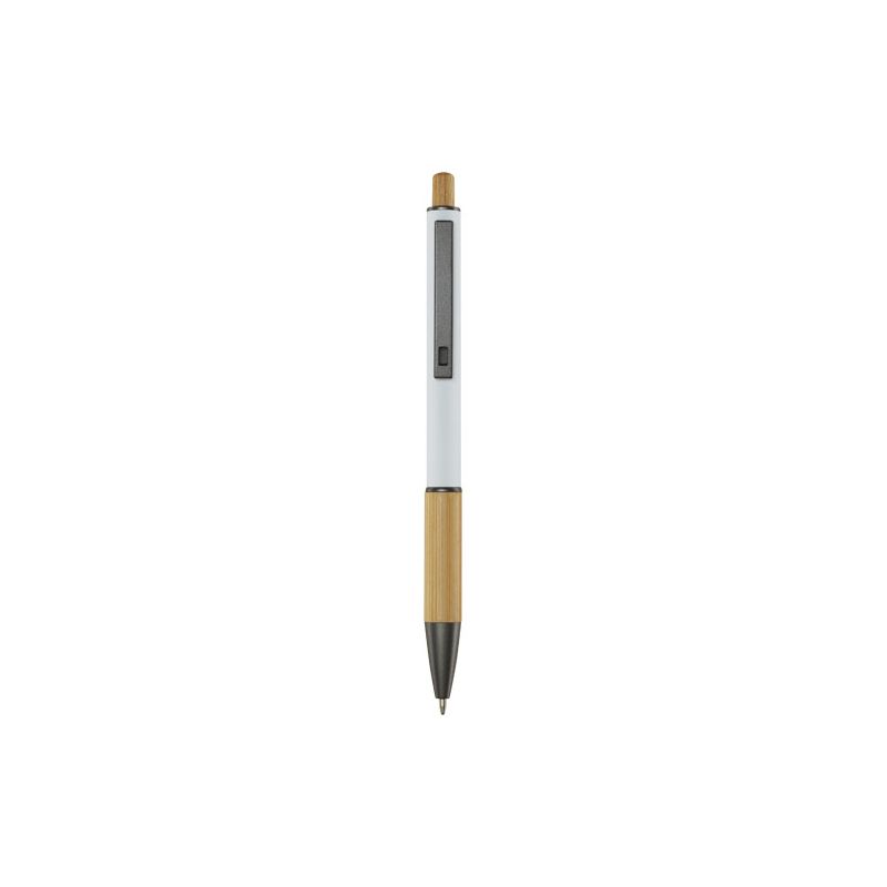 Recycled aluminium ballpoint pen "Darius" (black ink)