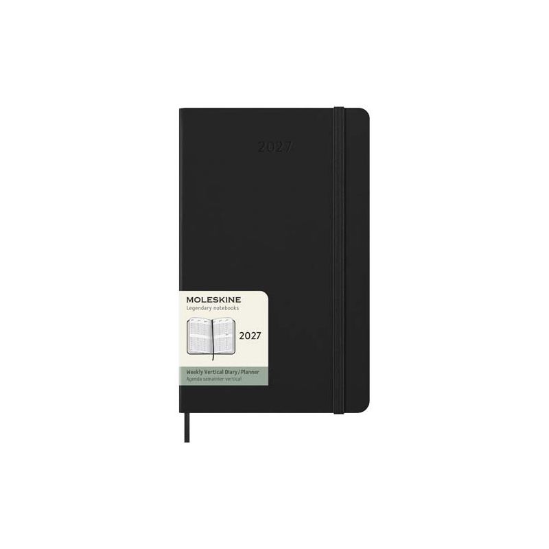 Hardcover Vertical L 12-Month Planner Moleskine