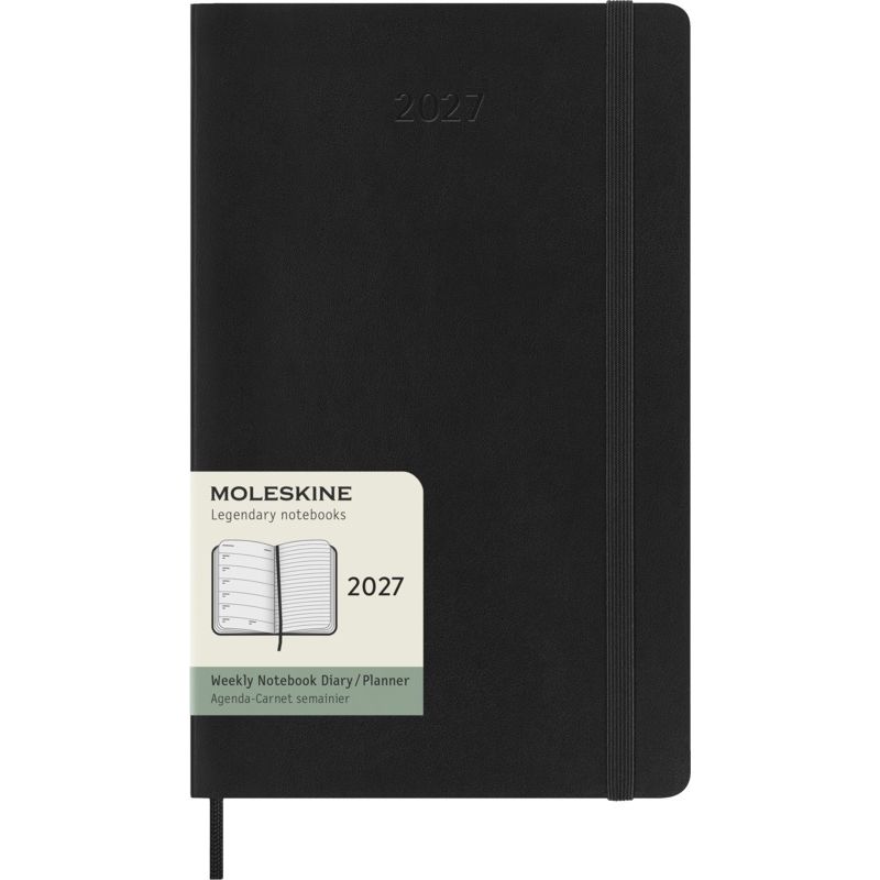 Softcover L notebook for 12 months "Moleskine"