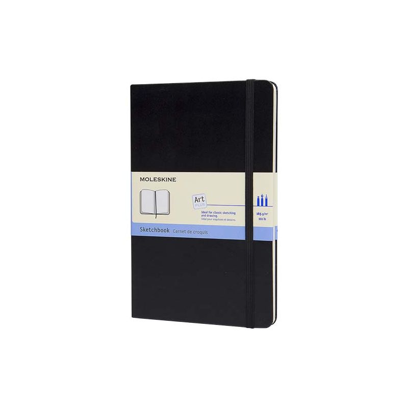 Large "Moleskine" artistic sketchbook