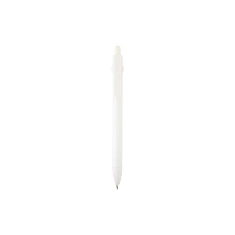 Recycled plastic ballpoint pen "Fidget" (black ink)