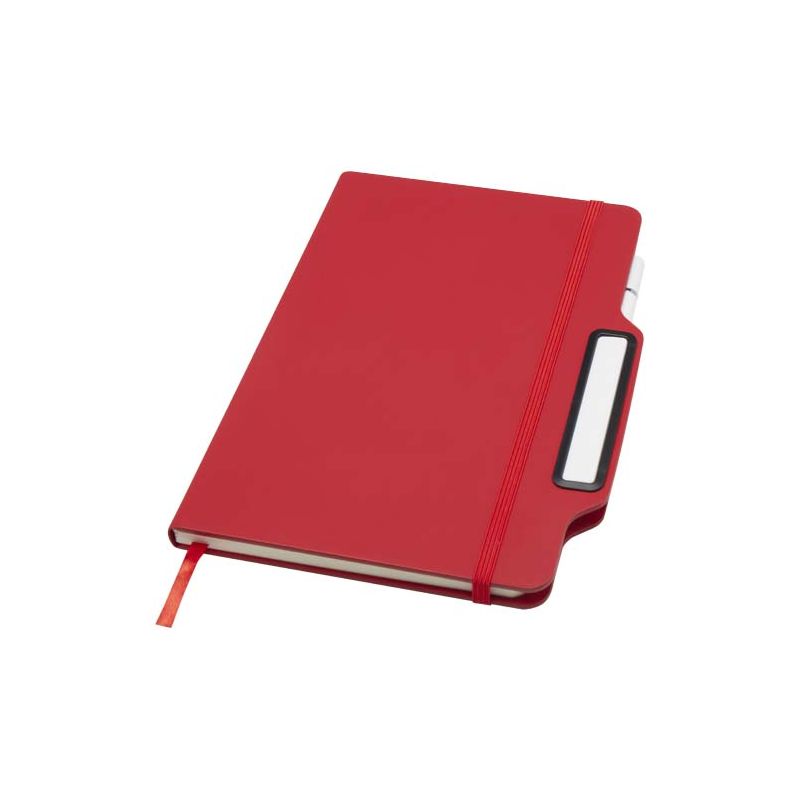 A5 hard cover notebook with "Nexus" pen and pencil set (black ink)