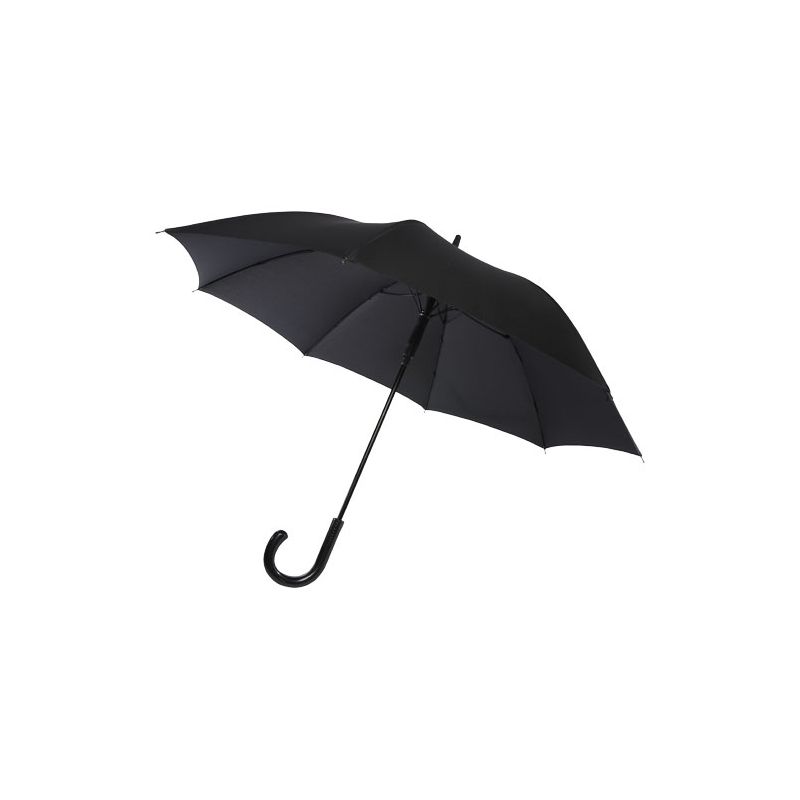23" automatic opening umbrella with carbon-look and curved handle "Fontana"