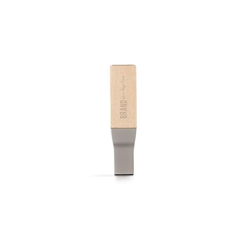 Woome 32GB USB Memory Stick in Metal and Bamboo