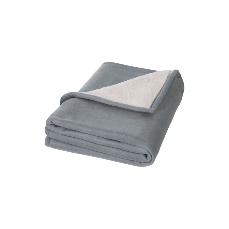 "Springwood" Soft Taffeta Sherpa Throw Blanket