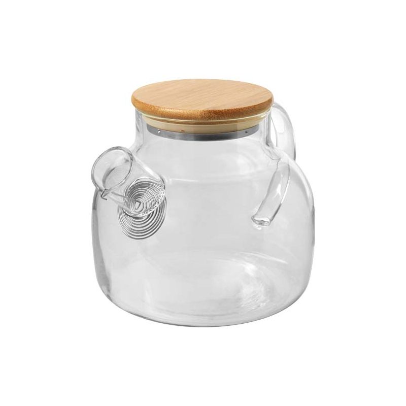 Tea pot with filter and bamboo lid "Zen"
