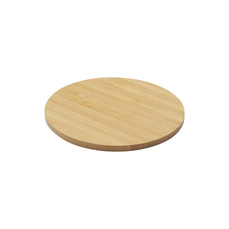 "Cha" bamboo coasters