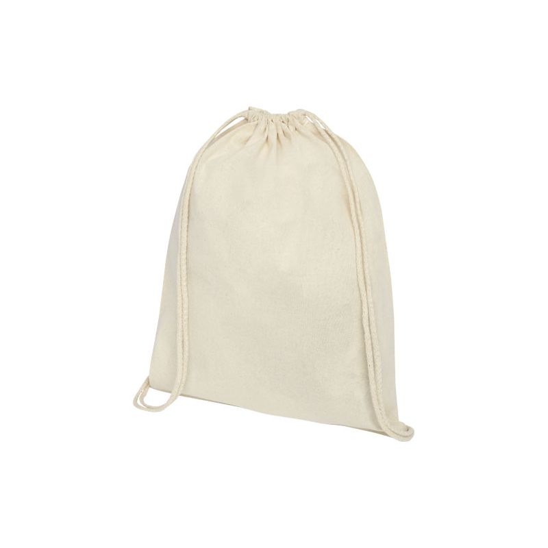 High-quality 100 g/m² cotton drawstring bag "Oregon" 5L
