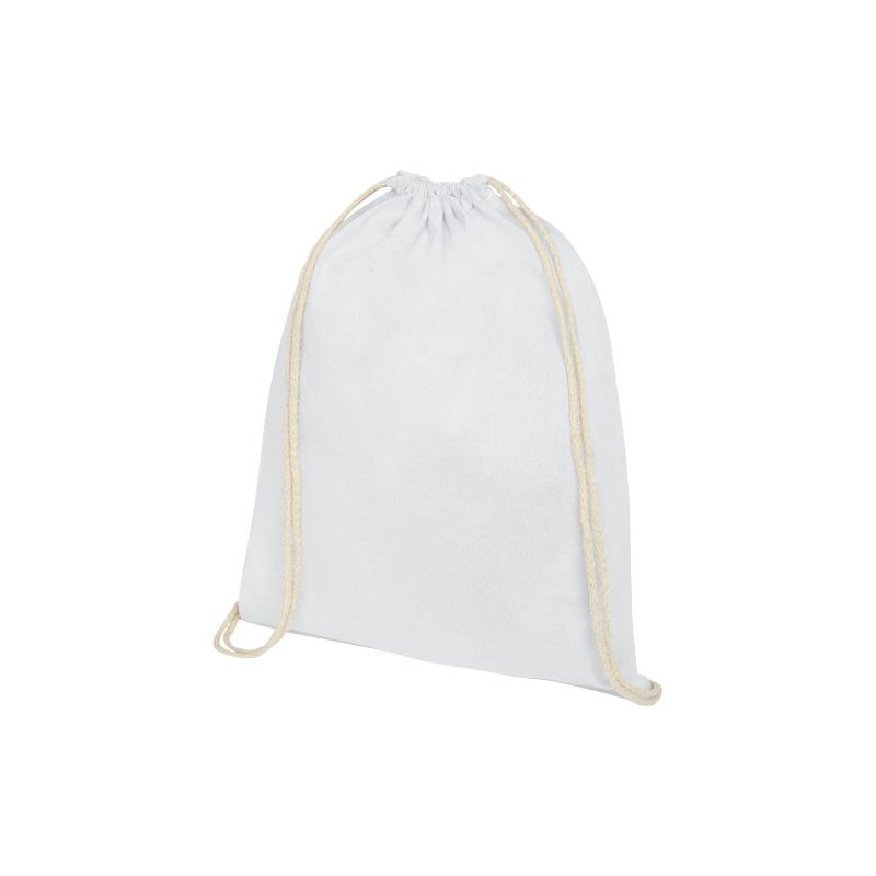 "Oregon" 5L drawstring cotton bag 140 g/m²
