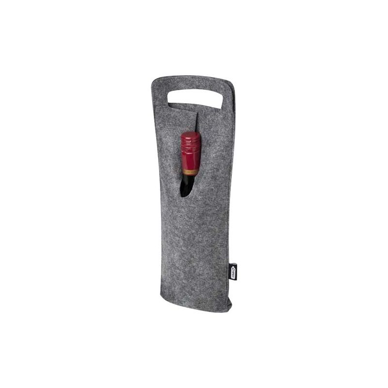 "Felta" 75 cl GRS recycled felt wine bag