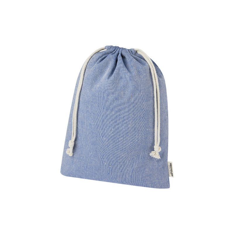 Large 4L 150 g/m² recycled cotton bag "Pheebs"