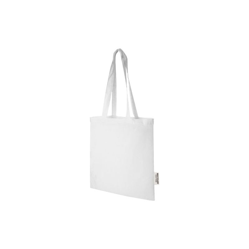 2 GRS recycled cotton bags 7L 140 g/m² "Madras"