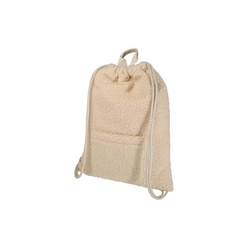 GRS Recycled Sherpa Drawstring Backpack 9L "Bear"