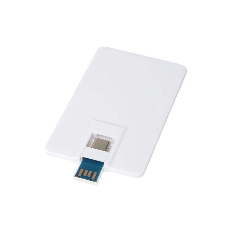 32GB USB Drive with Type-C and USB-A 3.0 "Duo Slim"