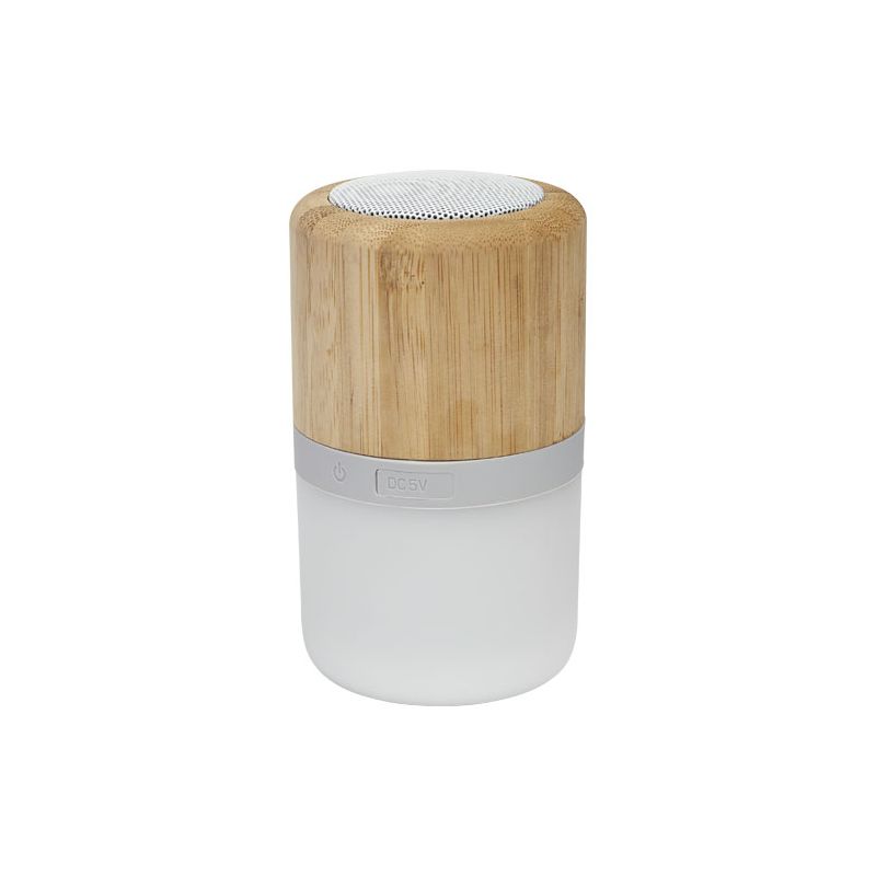 Bamboo Bluetooth® Speaker with Light "Aurea"
