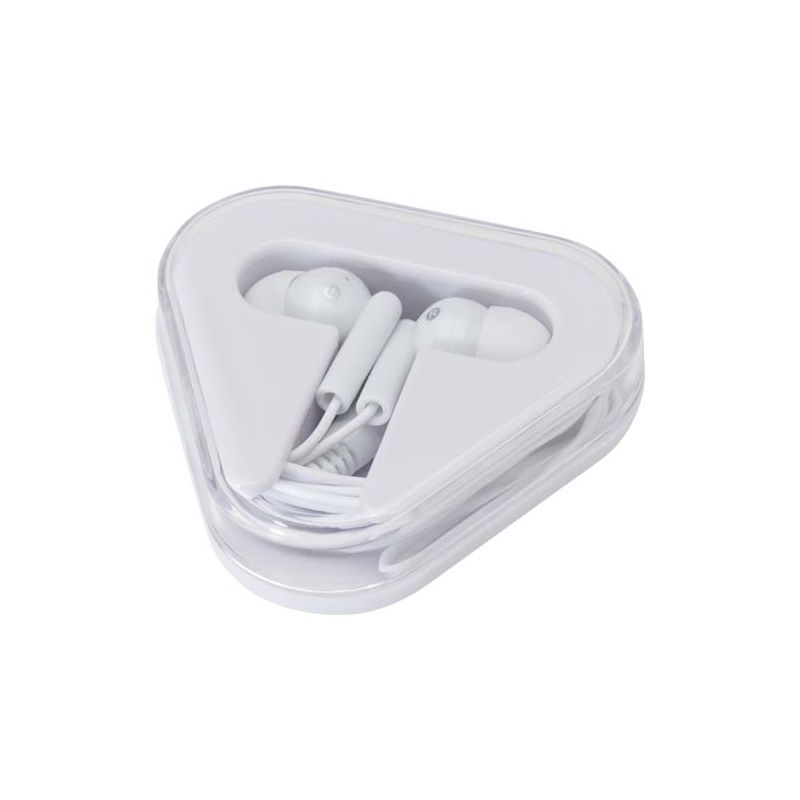 "Rebel" headphones with recycled plastic storage case