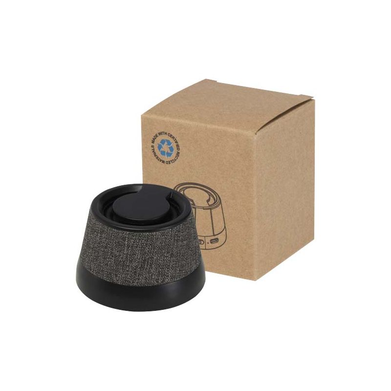 3W "Horna" wireless magnetic speaker made from recycled plastic