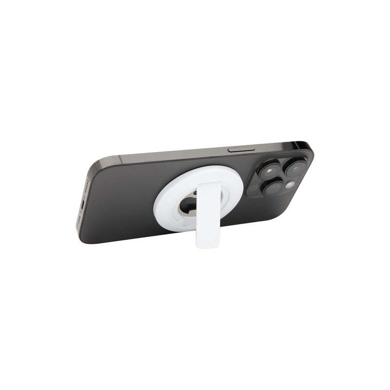 Recycled plastic magnetic mobile phone holder with bottle opener "Ain"