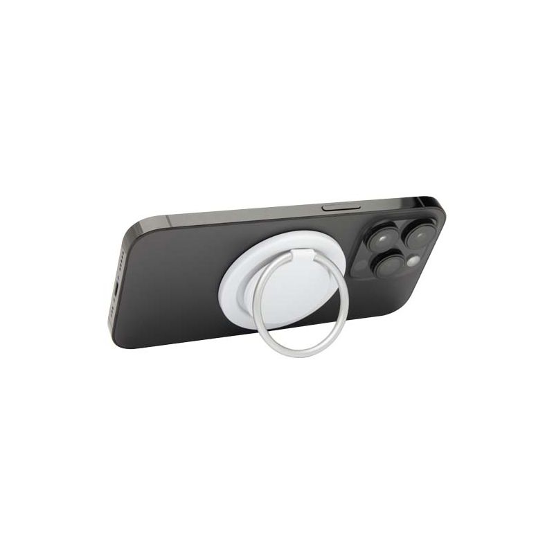 "Albali" recycled plastic magnetic mobile phone holder with ring stand