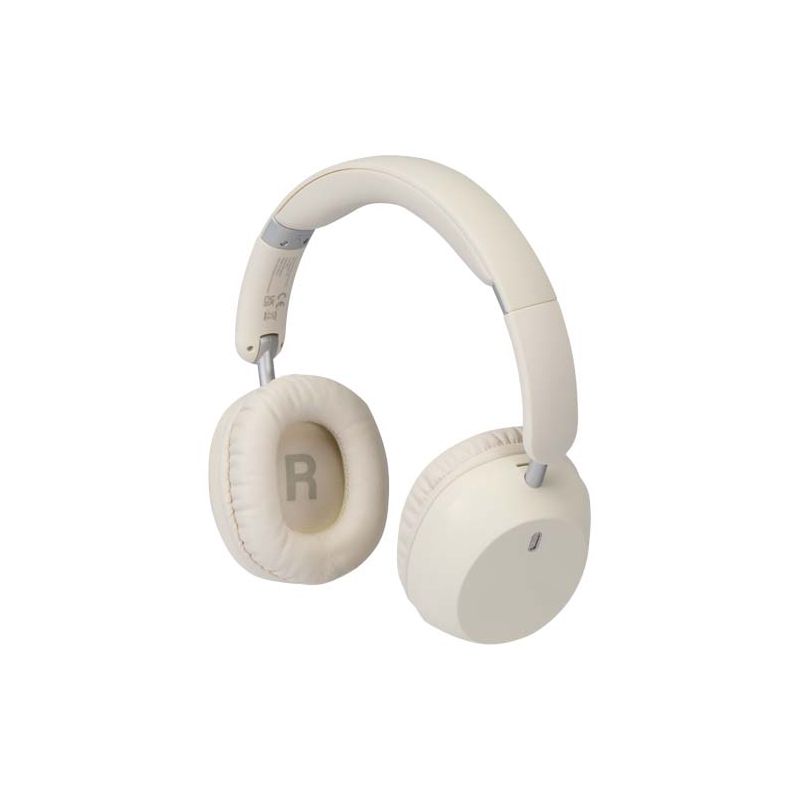 Foldable over-ear ANC and ENC headphones in recycled plastic "Hoggar"