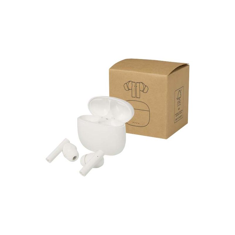 "Alterf" True Wireless Bluetooth® Headphones made from recycled plastic with silicone ear tips