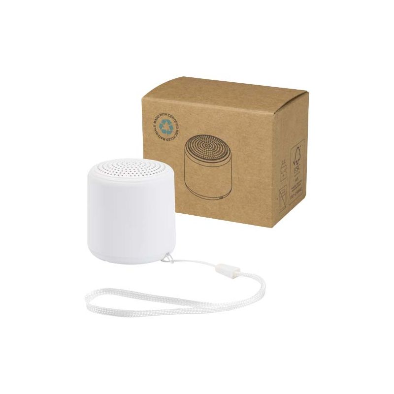 "Velkis" 3W wireless Bluetooth® speaker made from recycled plastic