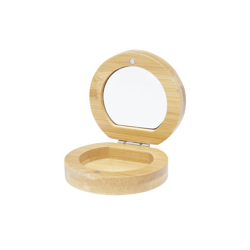 "Afrodit" bamboo pocket mirror
