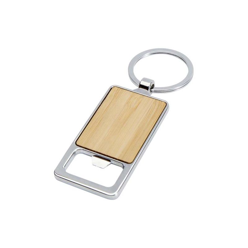 Bamboo keyring with bottle opener "Snapper"